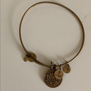 Alex and Ani Lotus flower bracelet